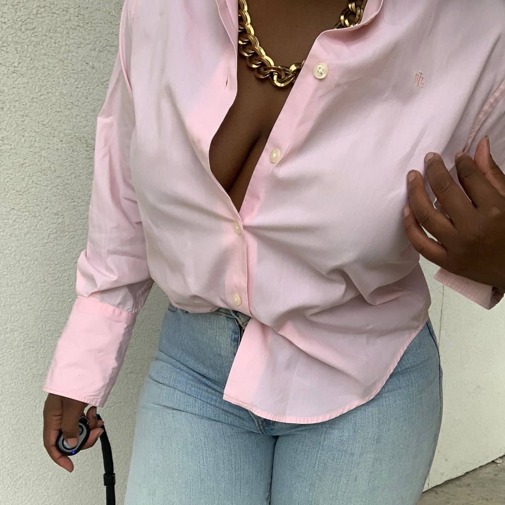 Womens Vintage Ralph Lauren Blouse (Size SP)